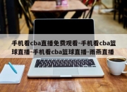 手机看cba直播免费观看-手机看cba篮球直播-手机看cba篮球直播-雨燕直播